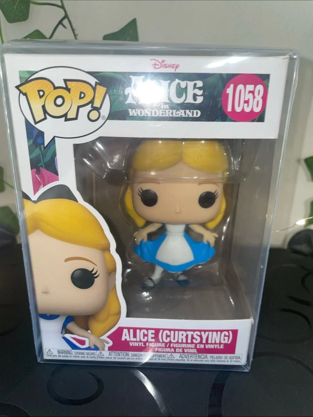 Funko Alice (Curtsying) Vinyl Figure - Blue, White & Blonde